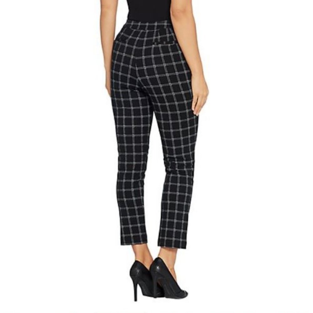 Joan Rivers Signature Printed Pull-On Ankle Pants - Picture 2 of 2